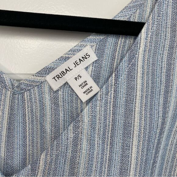 TRIBAL flowy button up cami - Picture 2 of 9